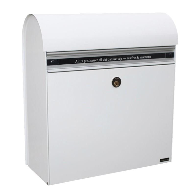 Allux Ks200 Postkasse Hvid