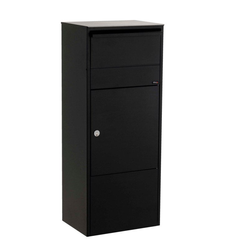 Allux 800 Pakkepostkasse Sort