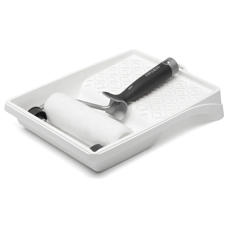 Anza Platinum Rullesæt Glatte Flader 18cm
