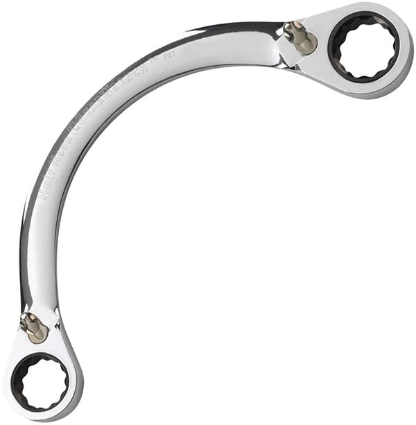 Bato Gearwrench Ringskraldenøgle Half Moon 11x13mm