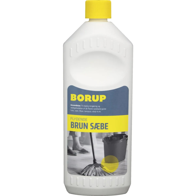 Borup Flydende Brun Sæbe 1lt