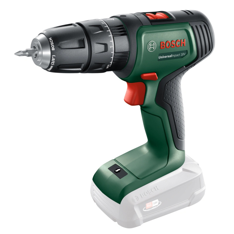 Bosch Akkuslagboremaskine Uni Impact 18v 2x1   06039d4102