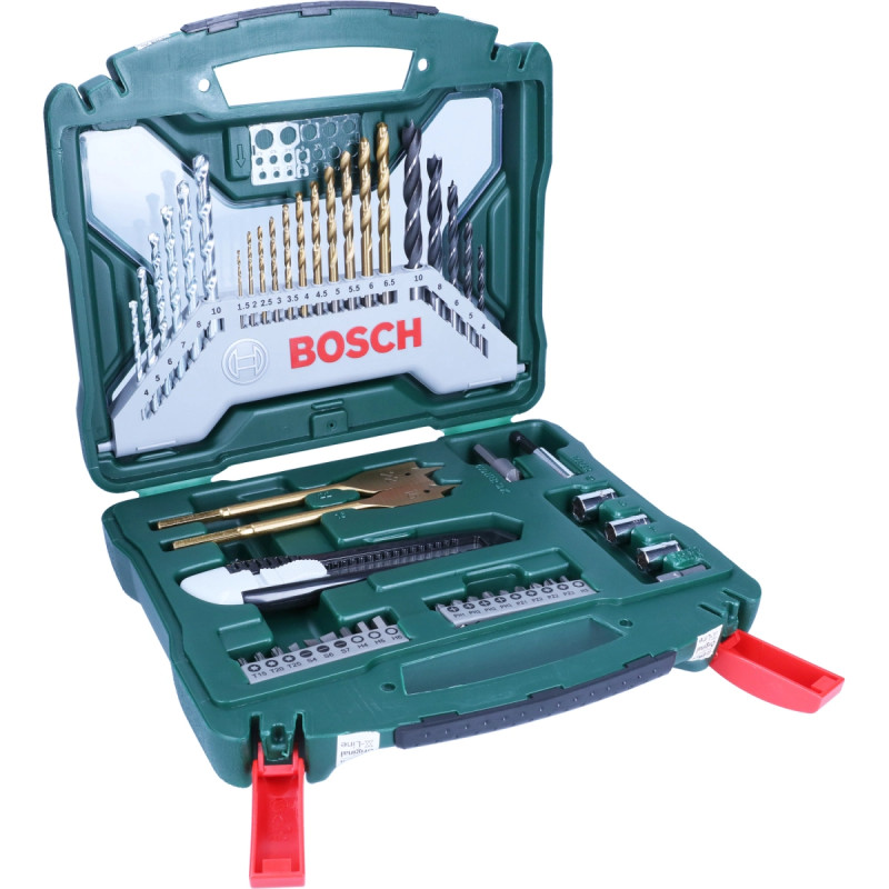 Bosch Bor Bitssæt  -line 50 Dele   Kuffert 2607019327