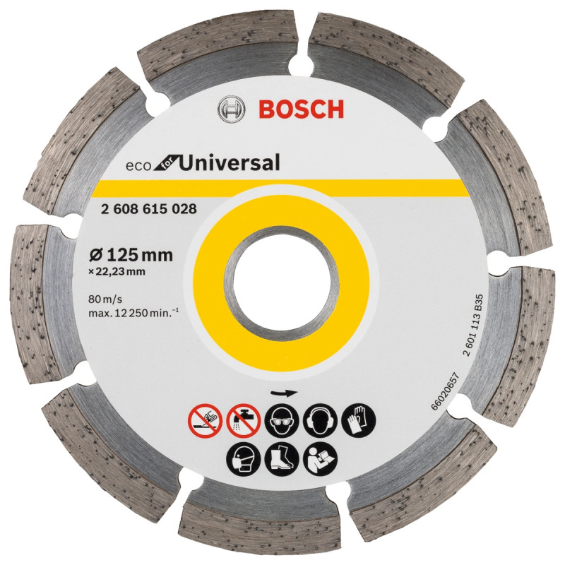 Bosch Diamantskive 125x22 25mm Eco Universal 2608615028