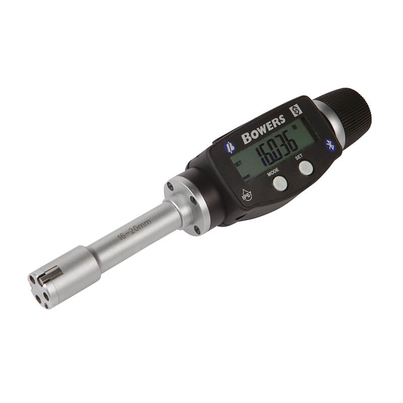 Bowers Xtd16m-bt Digital  -punkt Mikrometer 16-20 Mm Med Kontrolring