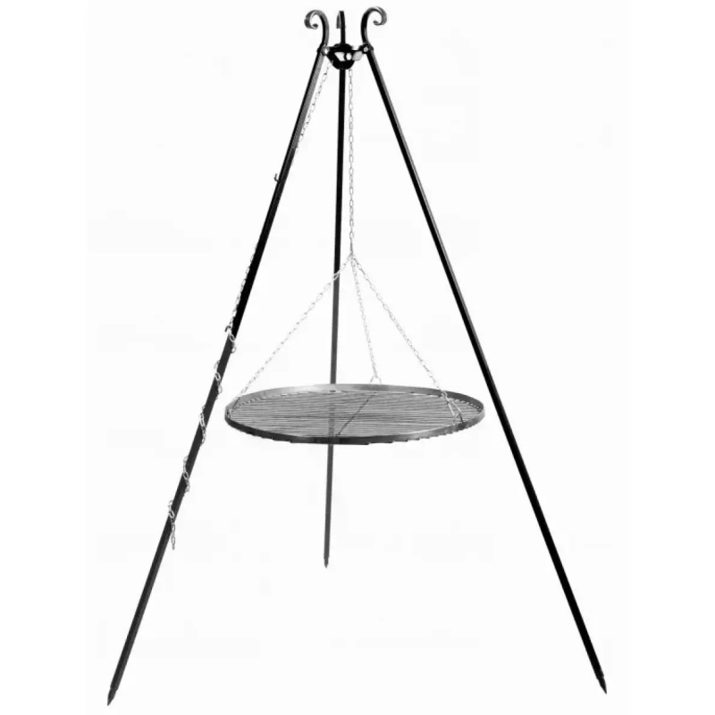 Cook King 180 Cm Trefod Med 80 Cm Stålrist