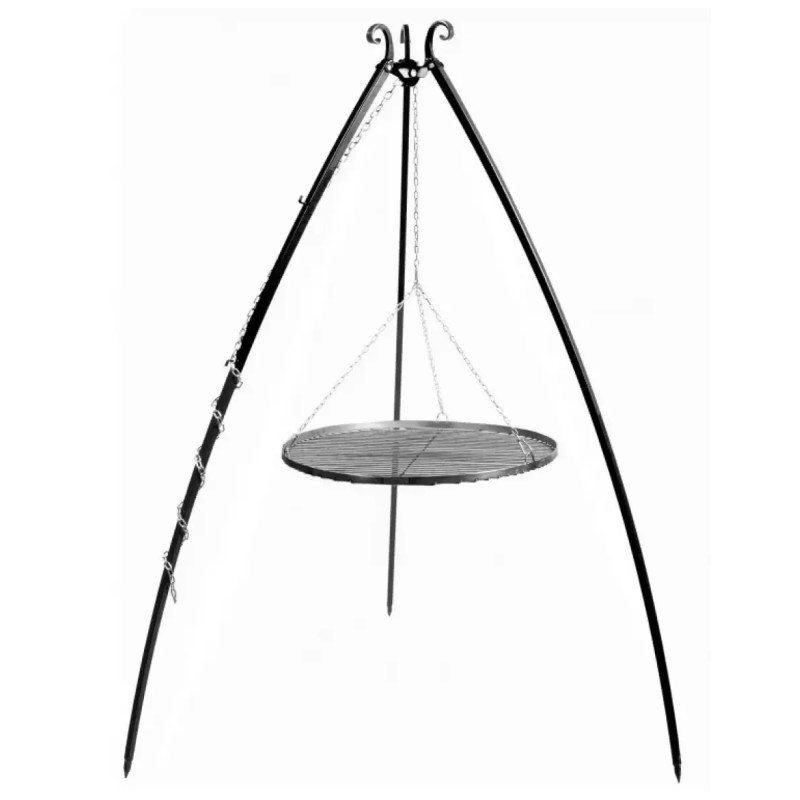 Cook King 200 Cm Trefod Med 60 Cm Stålrist