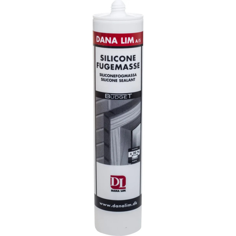 Dana Budget Silicone Hvid  300ml
