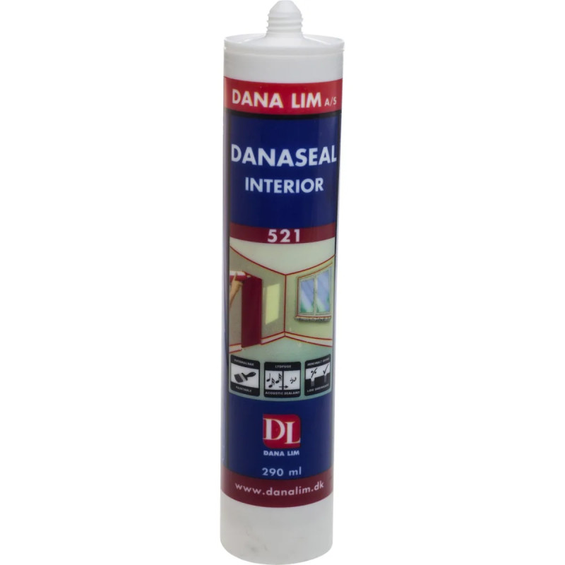 Danaseal Interior 521 Hvid  290ml