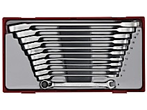 11 Dele Ringgaffelskraldenøglesæt Teng Tools Tt6511r