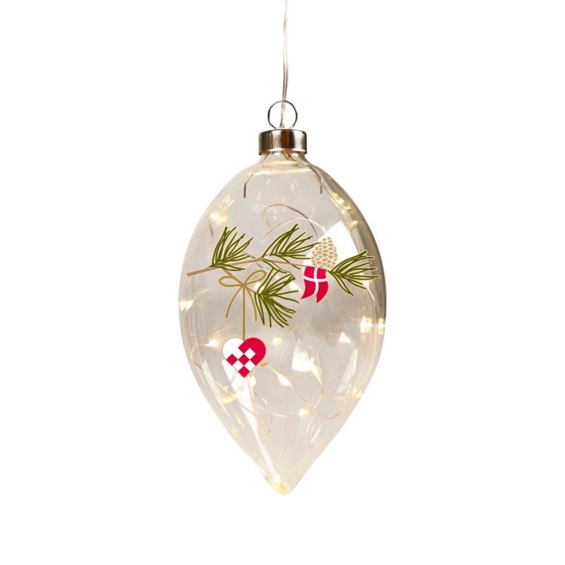 Dga Glaskugle Med Led Og Motiv-2406822 55001753