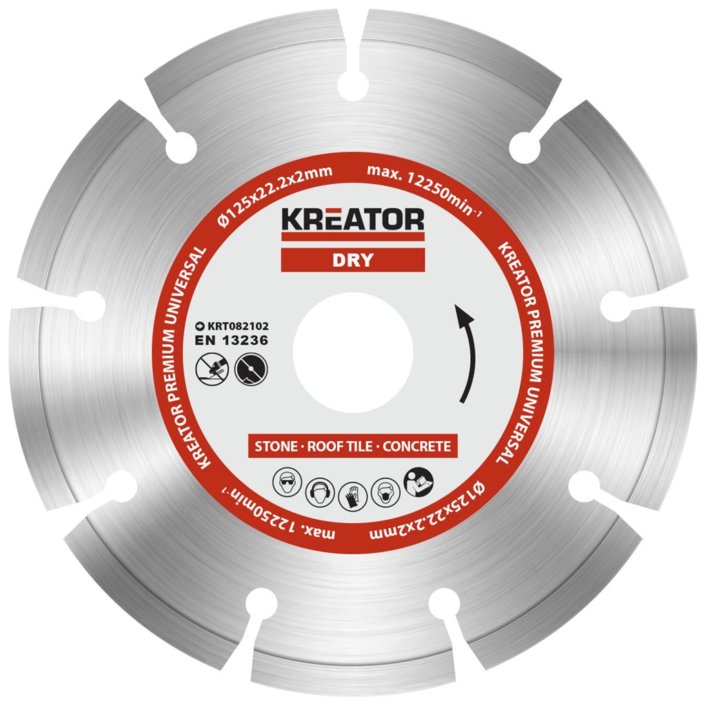 Diamantklinger Til Sten 125 Mm Premium
