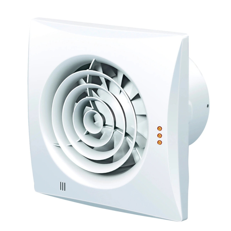 Duka Pro 30 Th Ventilator   Fugt- Og Tidsstyring Samt Lukkespjæld