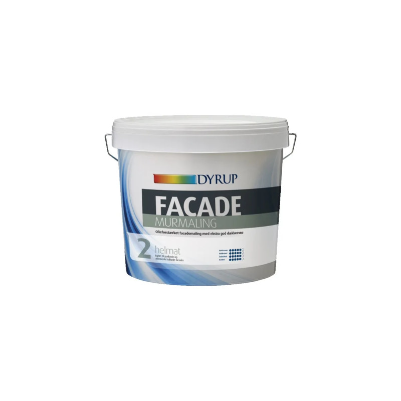 Dyrup Facade Murmaling Hvid   5lt