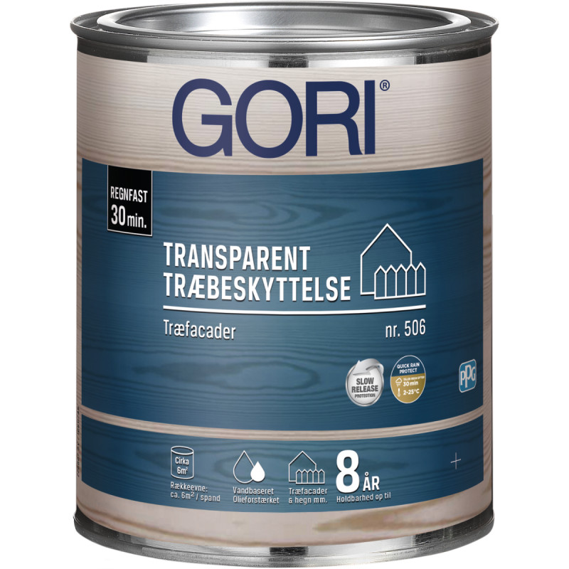 Dyrup Gori 506 Træbeskyttelse Transparent Base 30   75lt