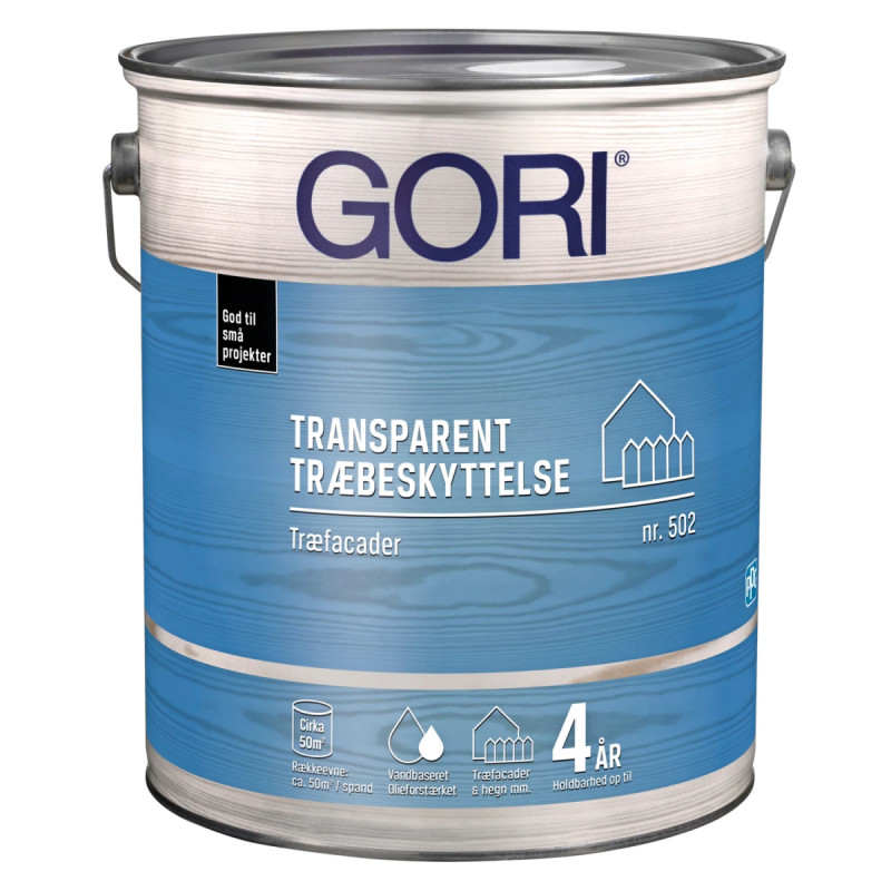 Dyrup Gori 502 Træbeskyttelse Transparent Nød   0lt