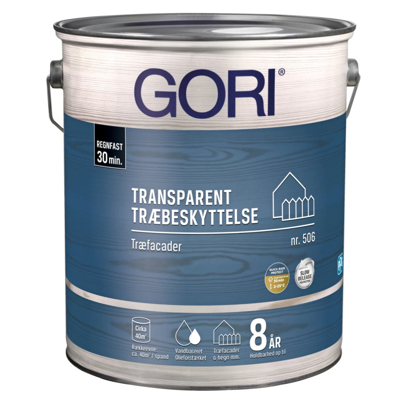 Dyrup Gori 506 Træbeskyttelse Transparent Teak     Liter