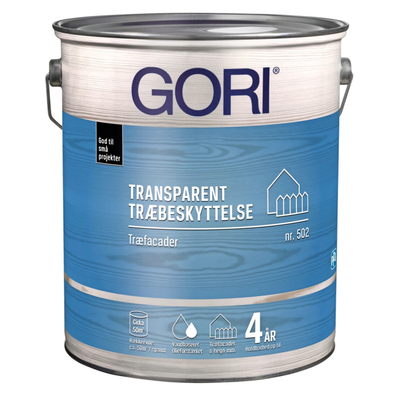 Dyrup Gori 502 Træbeskyttelse Transparent Teak     Lt