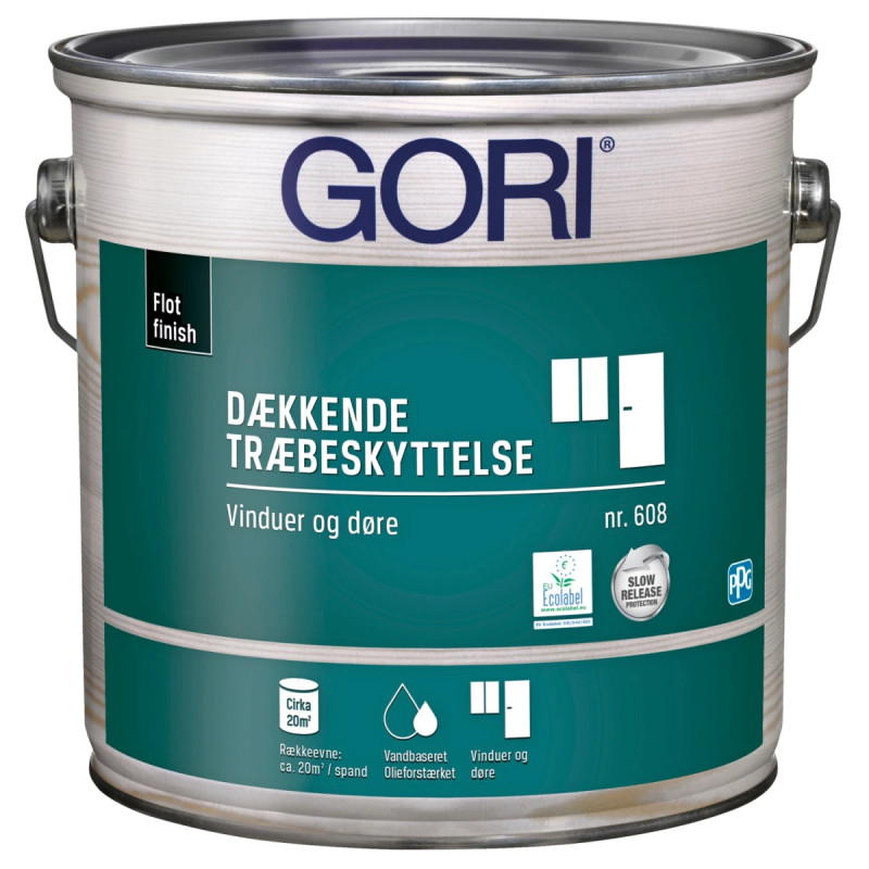 Dyrup Gori 608 Vinduesmaling Dækkende Kridt     Liter