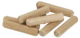 Dyvel Træ Riflet 6x30  60