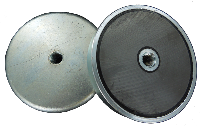 Eclipse Pottemagnet M10 55kg ø80mm Galvaniseret