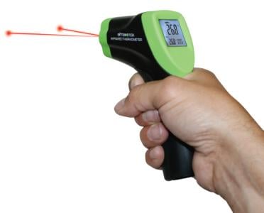 Elma 610a   Infrarødt Termometer Med Dobbelt Lasersigte