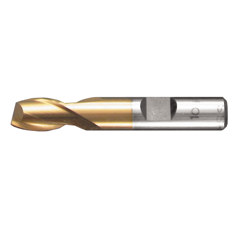 Endefræser 14 Mm Hss-tin     Din 327 Form