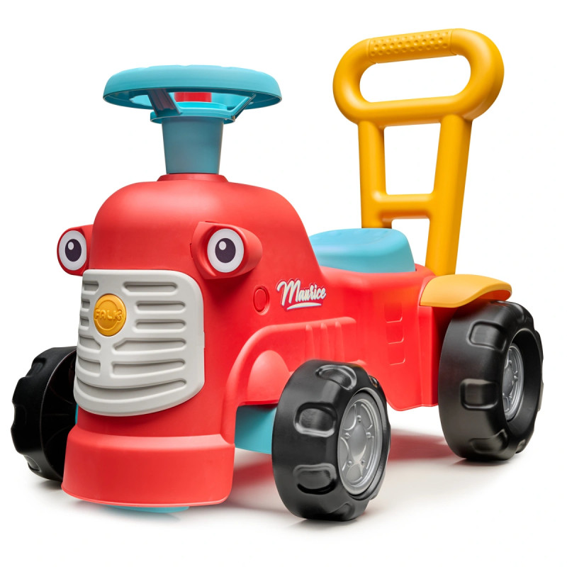 Falk Maurice Gå-traktor Med Rat  Horn Og Ergonomisk Ganghjælp