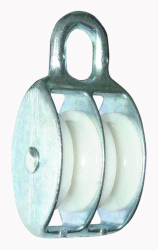 Galvaniseret Blok Dobbelt 40 Mm