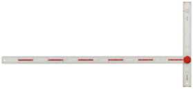 Gipspladevinkel Ps 120 Med Mm Inddeling  120 Cm