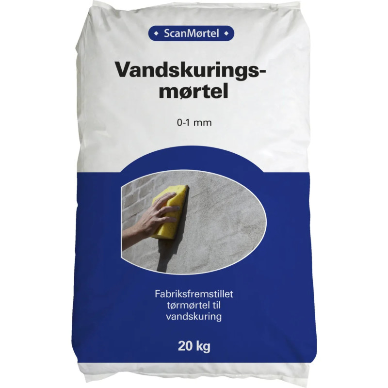 Homeshop Mørtel    20kg Vandskuringsmørtel  -  Mm