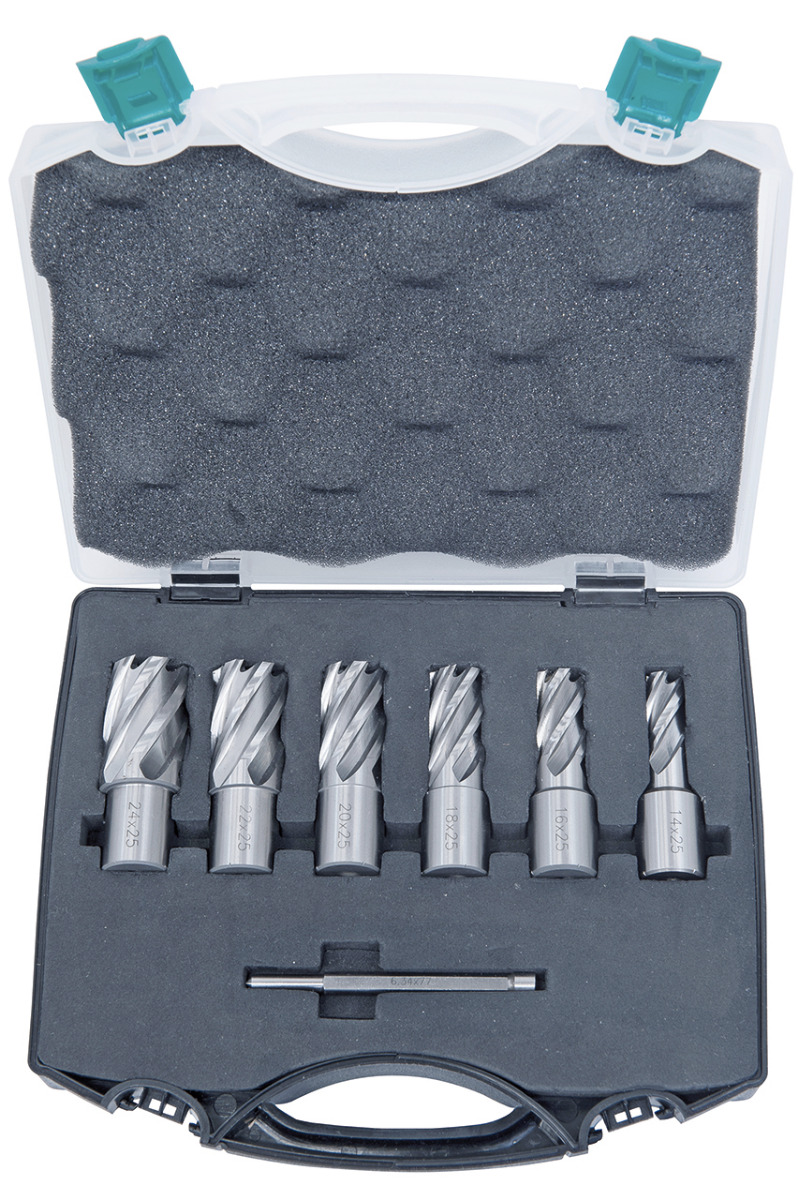 Hss-kerneborsæt  14 24 Mm  Boredybde 25 Mm