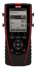 Kimo Hq210 Instrument Uden Probe    Og Modul Er