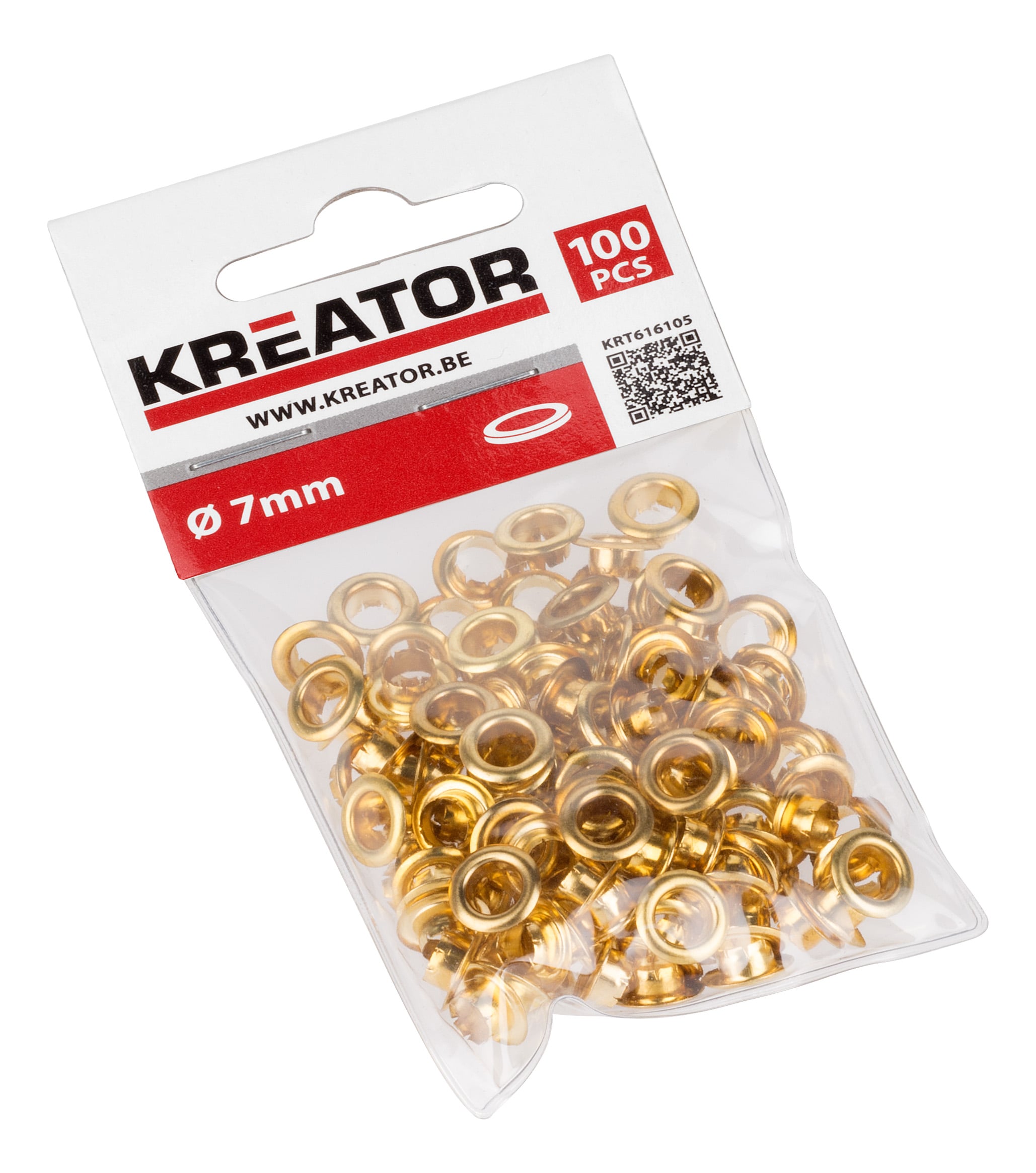 Kreator øskner øjer Messing   Mm 100 Stk