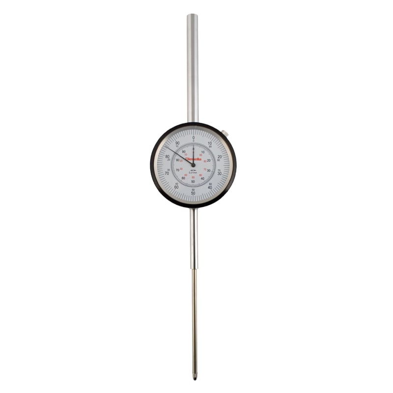 Måleur  -100x0 01 Mm Med Fladt Dæksel