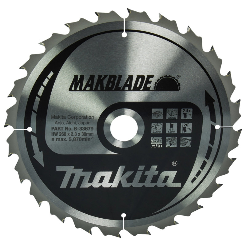 Makita Hm Klinge 260x30x24z Makblade  -33679