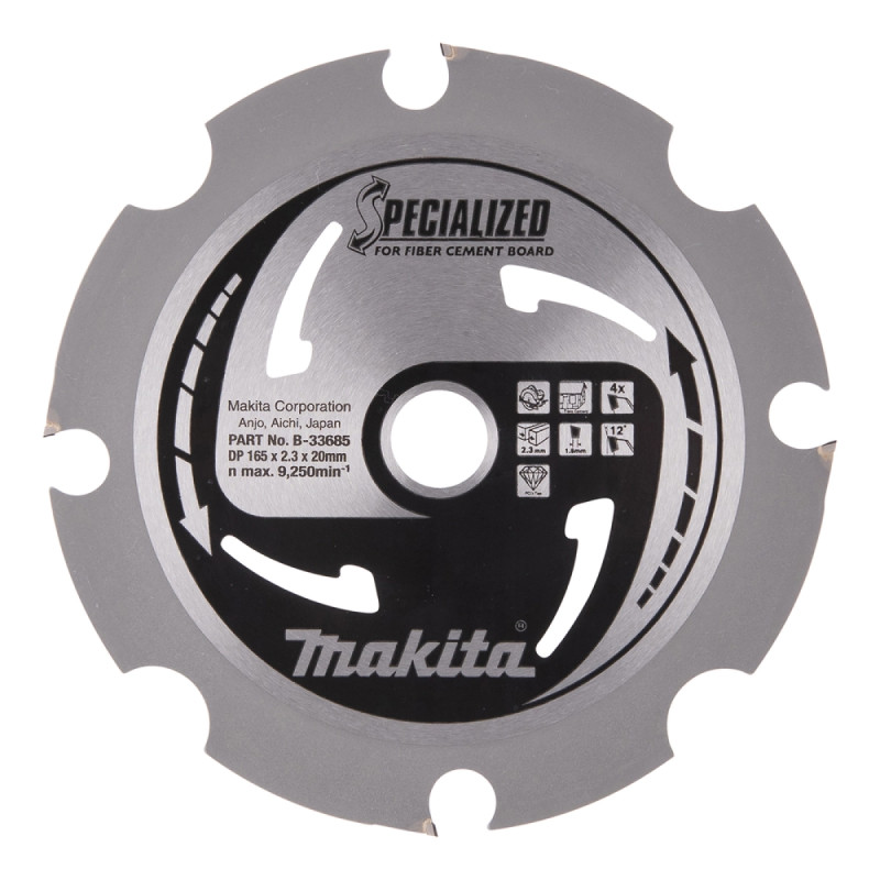Makita Hm Klinge 165x20x4z Specializ  -33685