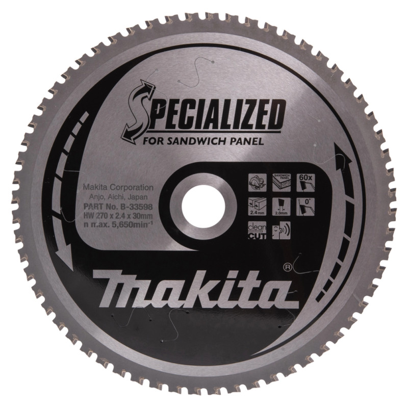 Makita Hm Klinge 270x30x60z Specializ  -33598