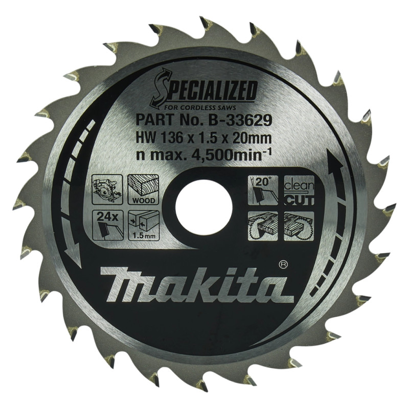 Makita Hm Klinge 136x20x24z Specializ  -33629