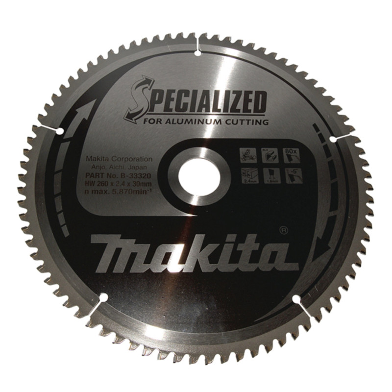 Makita Hm Savklinge 260x30x80z  -33320