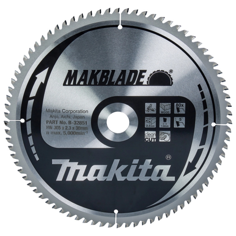 Makita Savklinge 305x30x80z  -32851