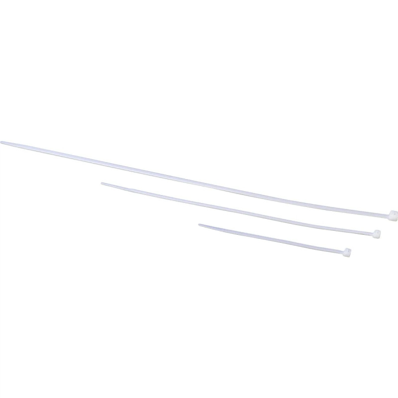 Millarco Kabelstrips 300 Stk  Hvid