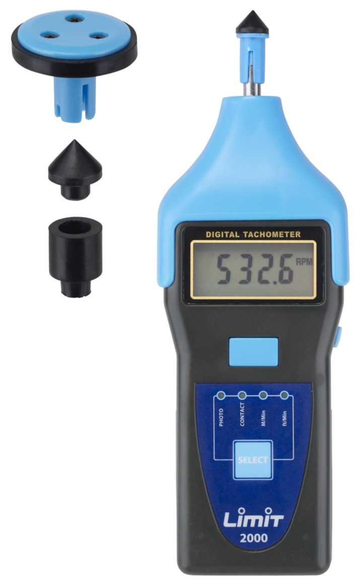 Omdrejningstalmål  Limit R2000