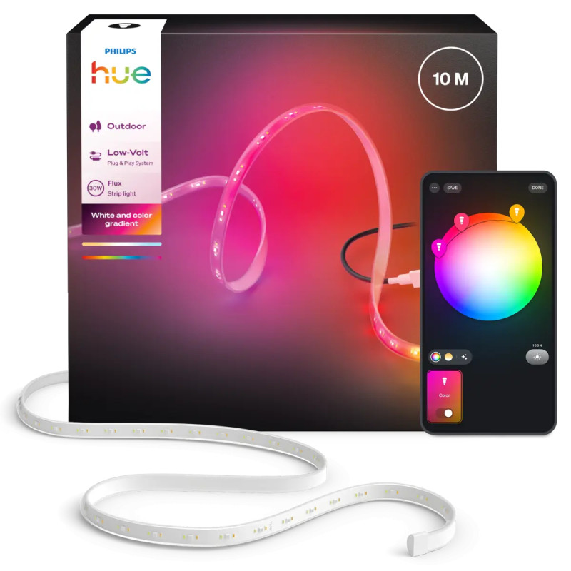 Philips Hue Flux Udendørs Lightstrip 10