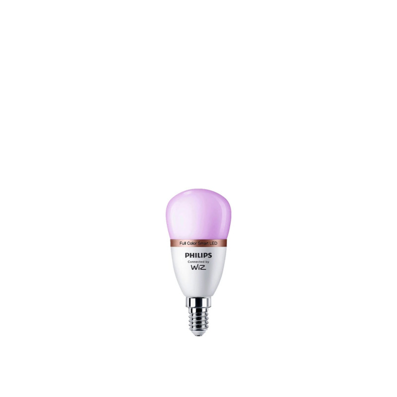 Philips Smart Led Color Kronepære P45 E14 Mat 470 Lm 40w  -pak