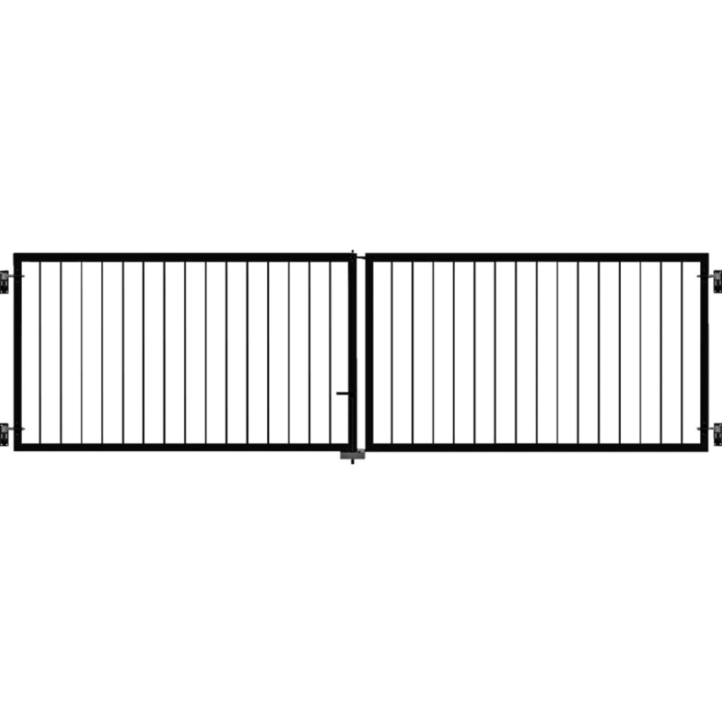 Plus Basic Dobbeltlåge 300ã 85 Cm Sort 17559-15