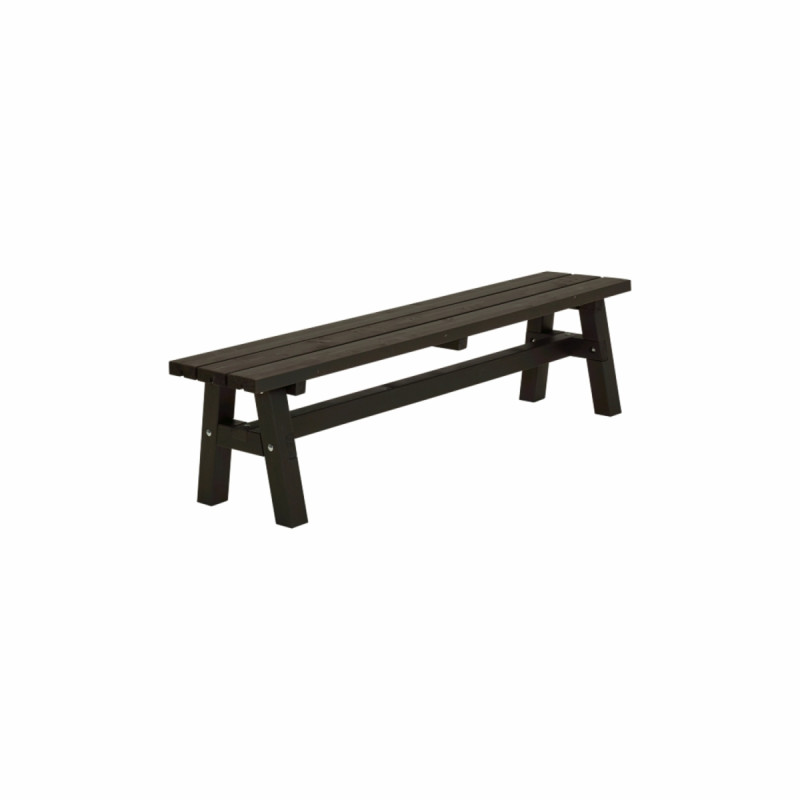 Plus Country Plankebænk 177 Cm Sort