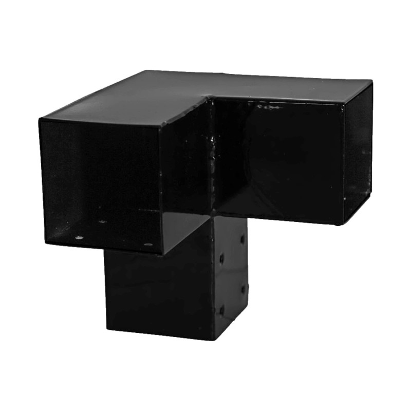 Plus Cubic Hjørnebeslag Dobbelt  Til  9x9 Cm Stolper 17971-15