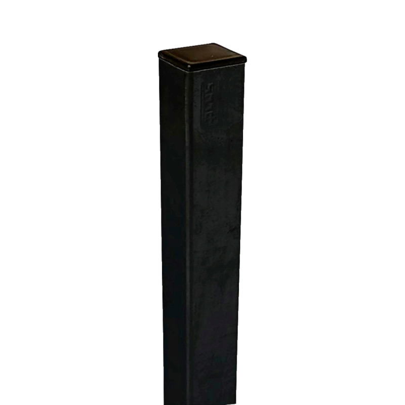 Plus Pulverlakeret Stålstolpe   5ã   5ã 186 Cm   20406-15