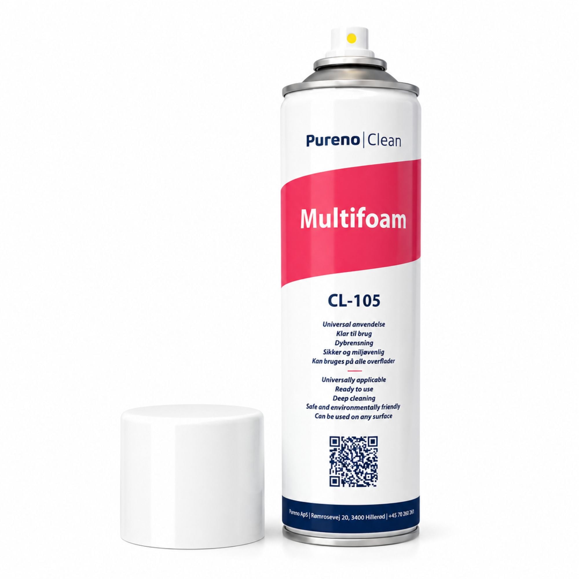 Pureno Multifoam Cl-105 Skumrens 500 Ml  Alt- -én Skumrens